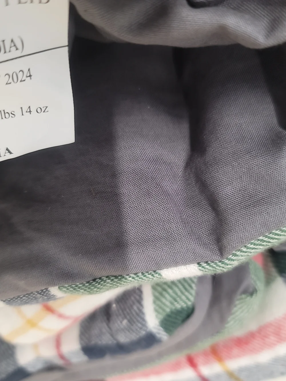 Daniel Cremieux Plaid King Comforter Mini Set - Red, Green, Blue, White